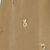 Beige Organza Straight Suit with Zardosi Work